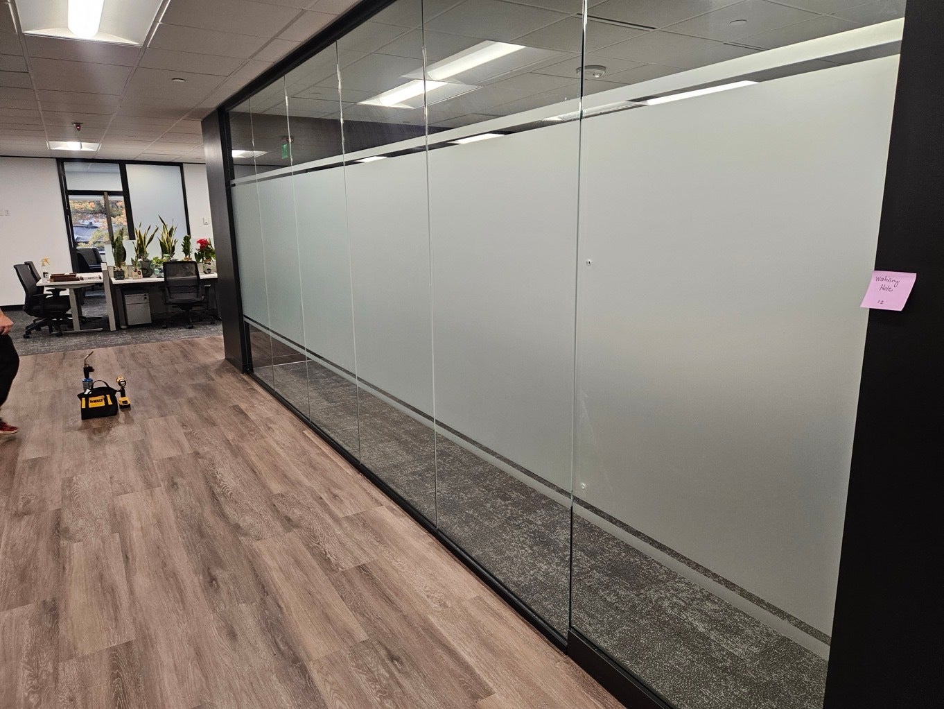 Transform Your Office Glass with Frosted Vinyl — A Simple Upgrade with Big Impact | Redmond, WA