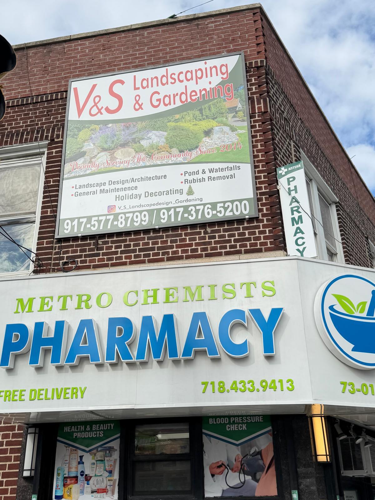 Signage Update for V&S Landscaping