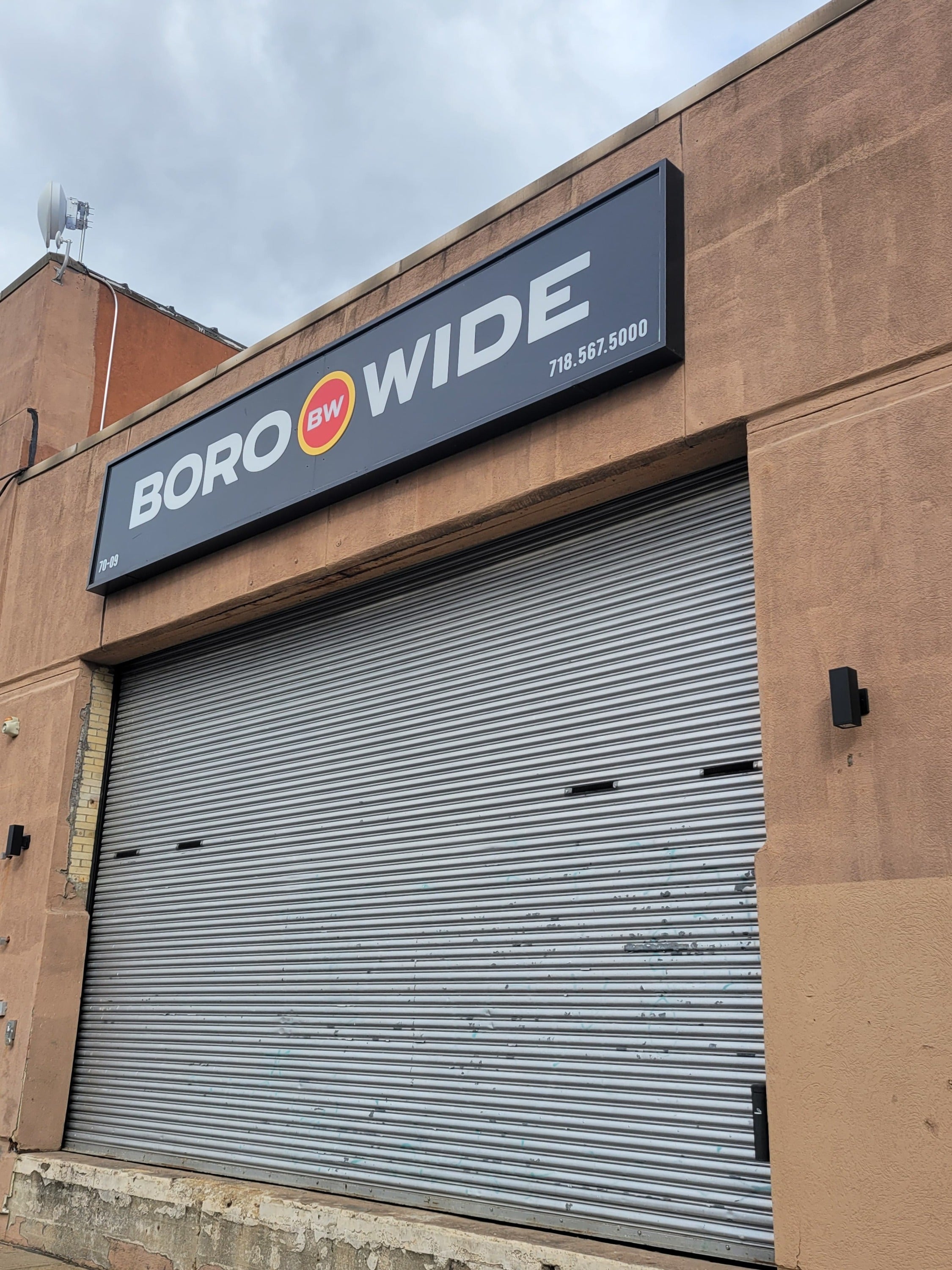 Custom Lightbox Sign for Borowide