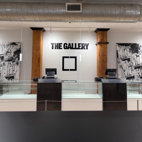 Custom Vinyl Graphics for The Gallery Cannabis Dispensary in Brooklyn