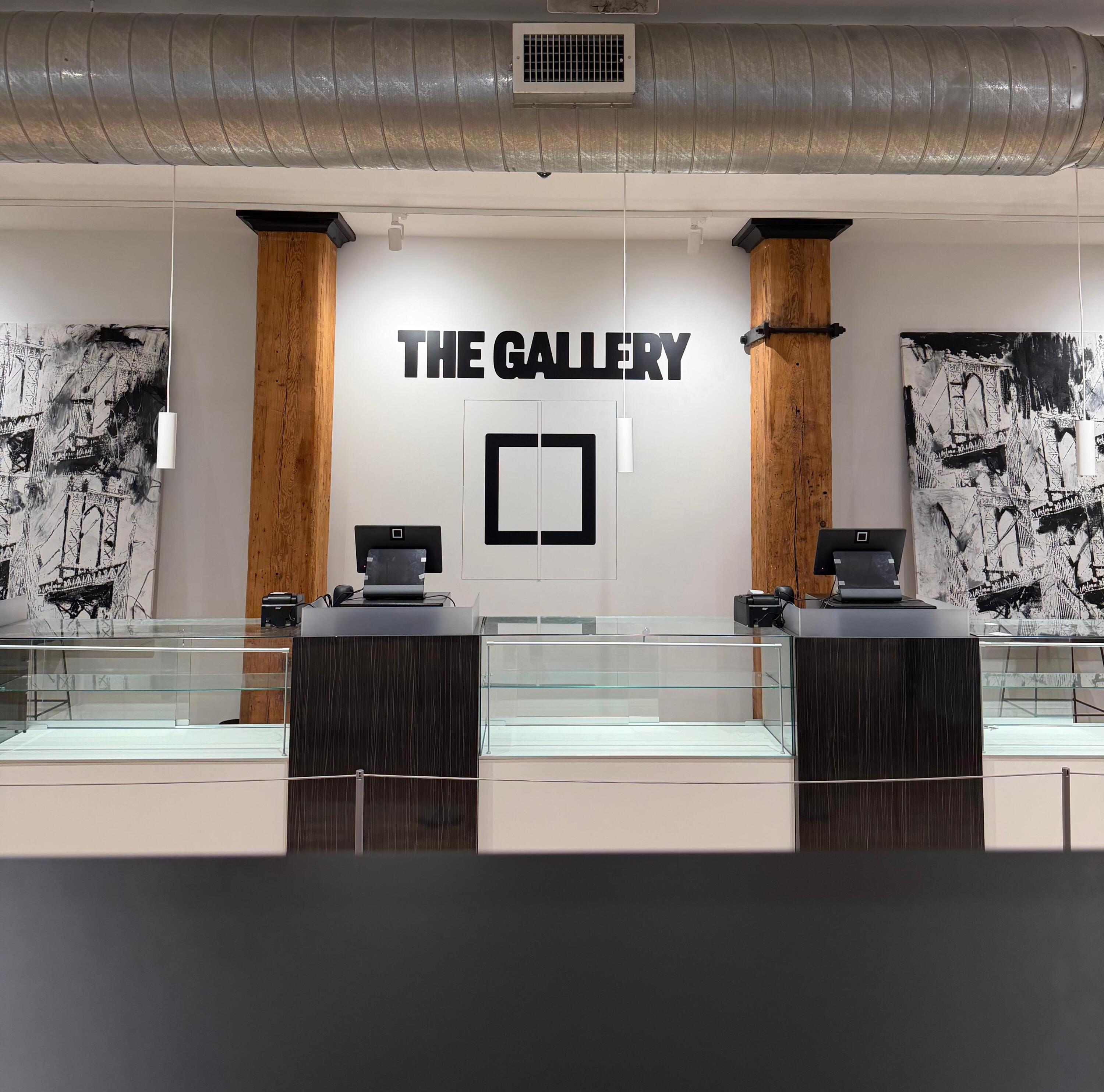 Custom Vinyl Graphics for The Gallery Cannabis Dispensary in Brooklyn