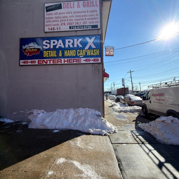 Custom Sign for SparkX Car Wash