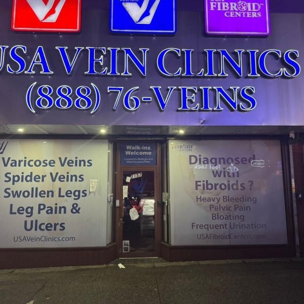 Complete Storefront Signage Package for USA Vein Clinics