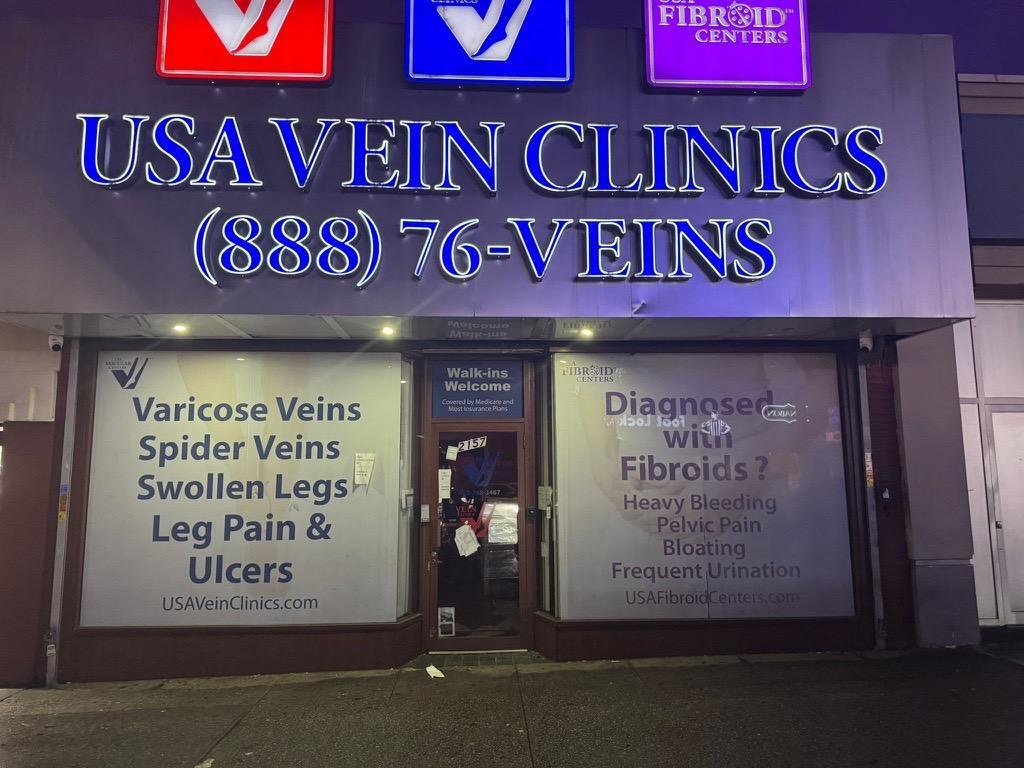 Complete Storefront Signage Package for USA Vein Clinics