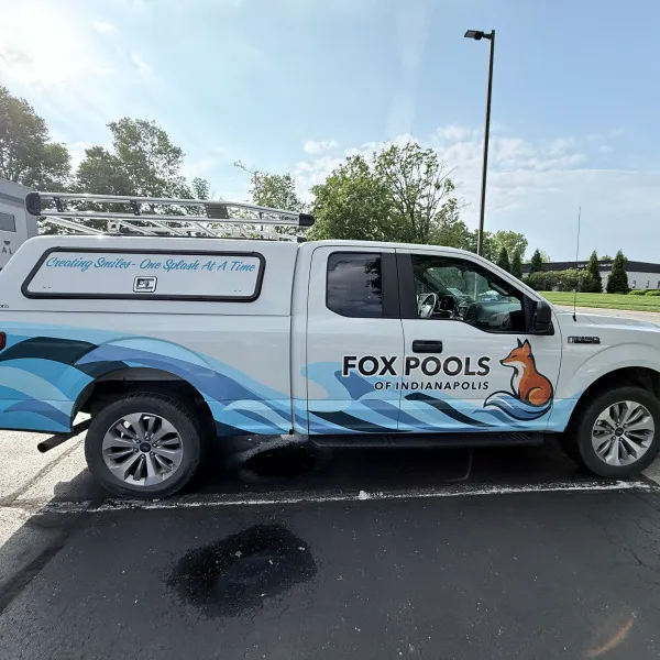 Fox Pools Work Truck