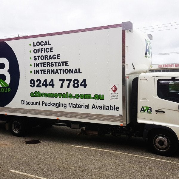 A2B Truck Wrap