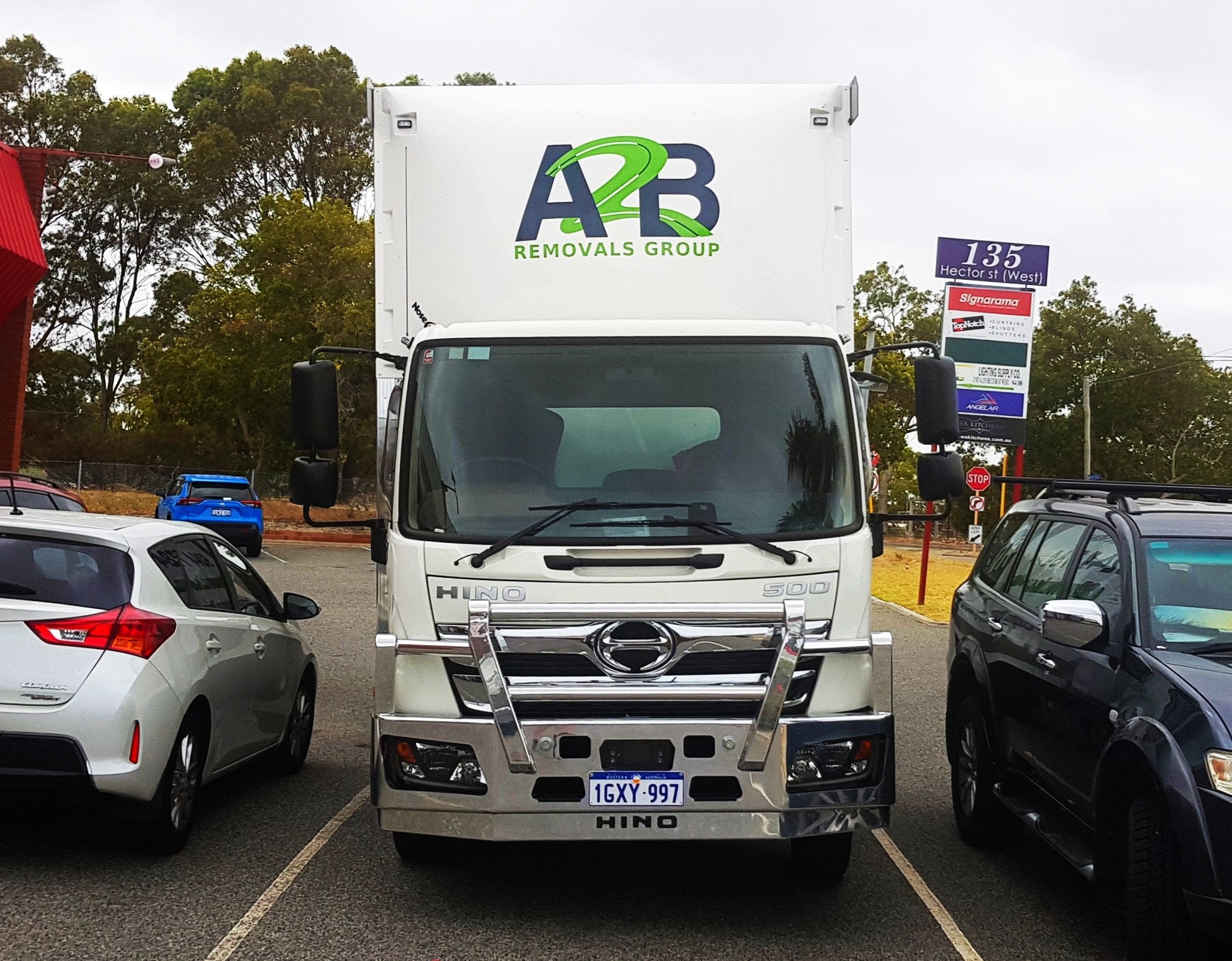 A2B Truck Wrap
