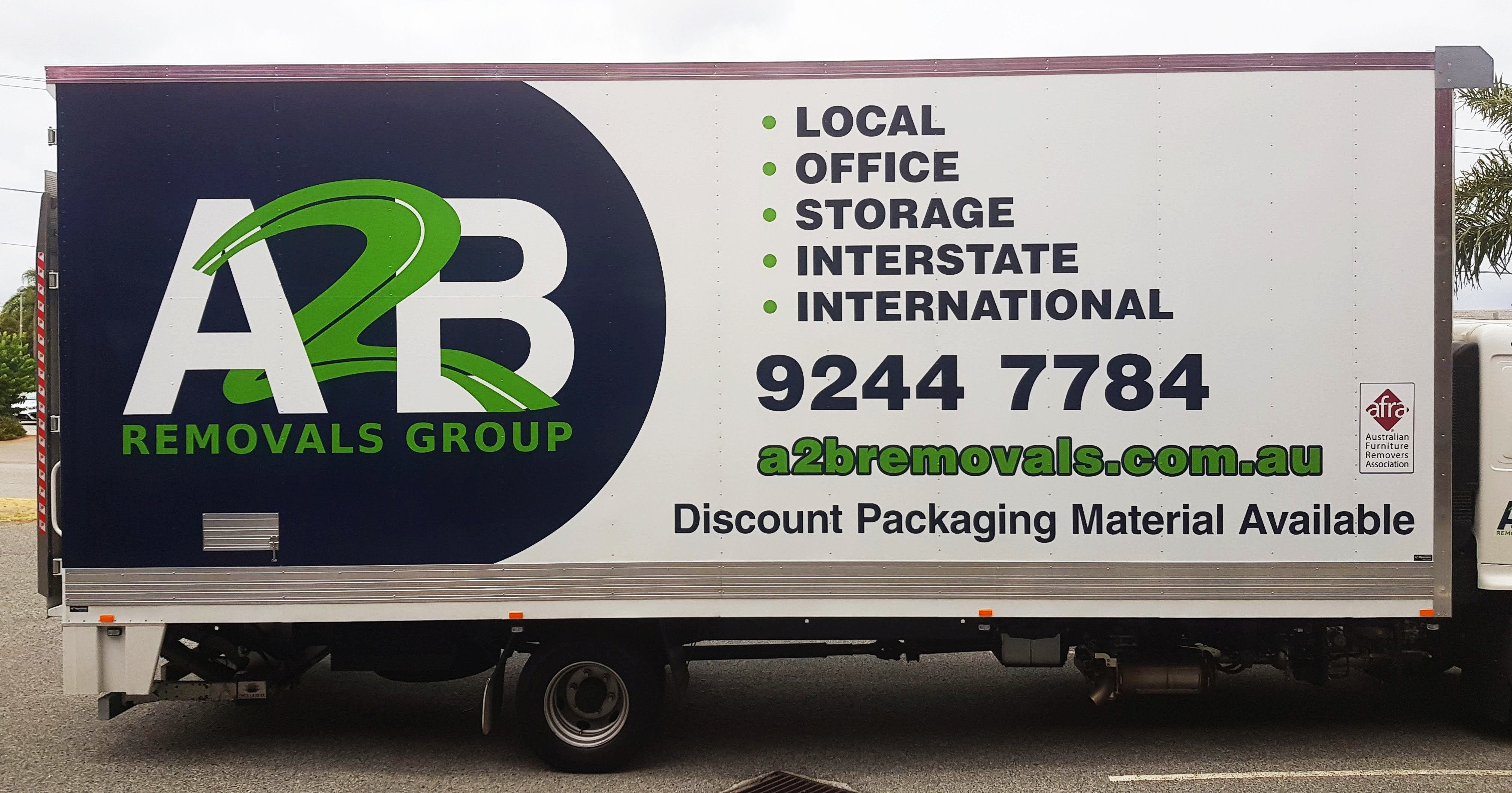 A2B Truck Wrap