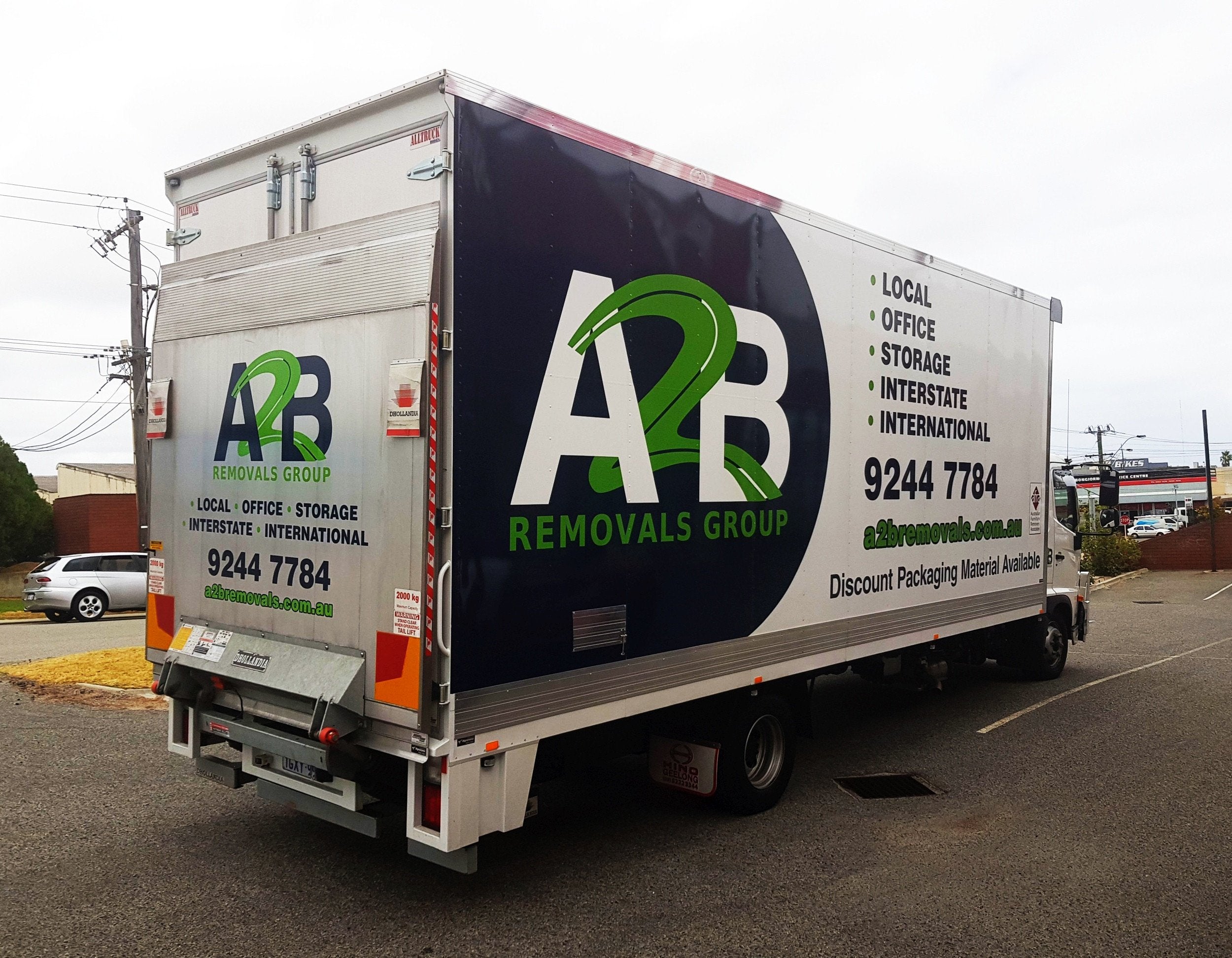 A2B Truck Wrap
