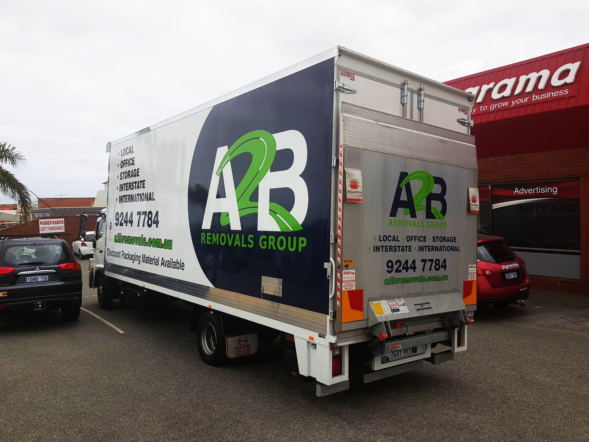 A2B Truck Wrap