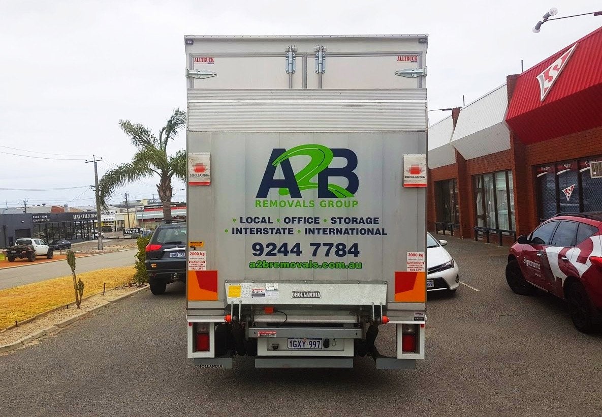 A2B Truck Wrap