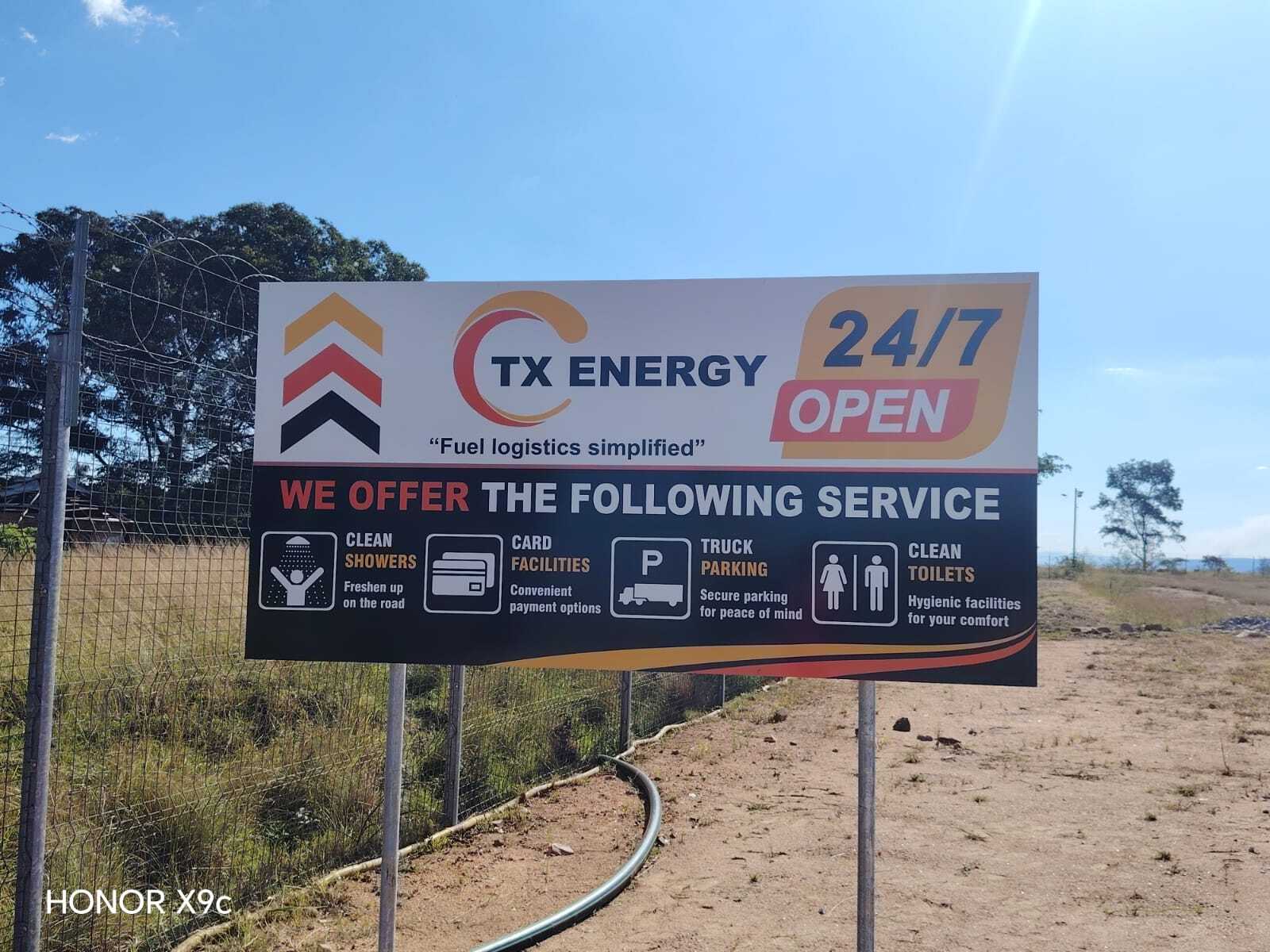 TX Energy - new truck stop branding for more visibility