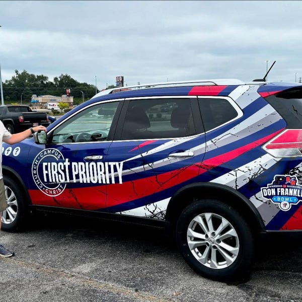 First Priority Vehicle Wrap
