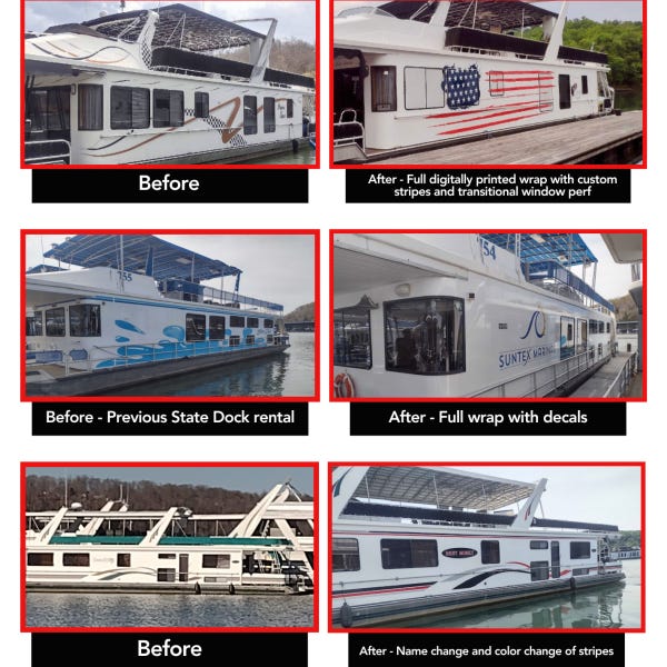 Boat Before & After