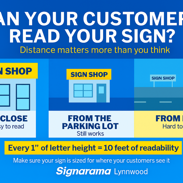 Is Your Sign Being Seen or Missed?