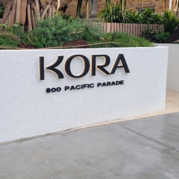 Building Signage - Kora Currumbin