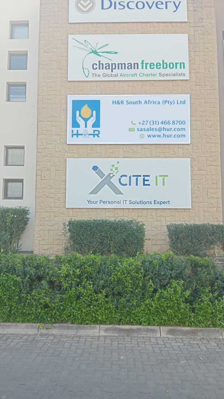 Acm on frame  H&R South Africa - Boksburg