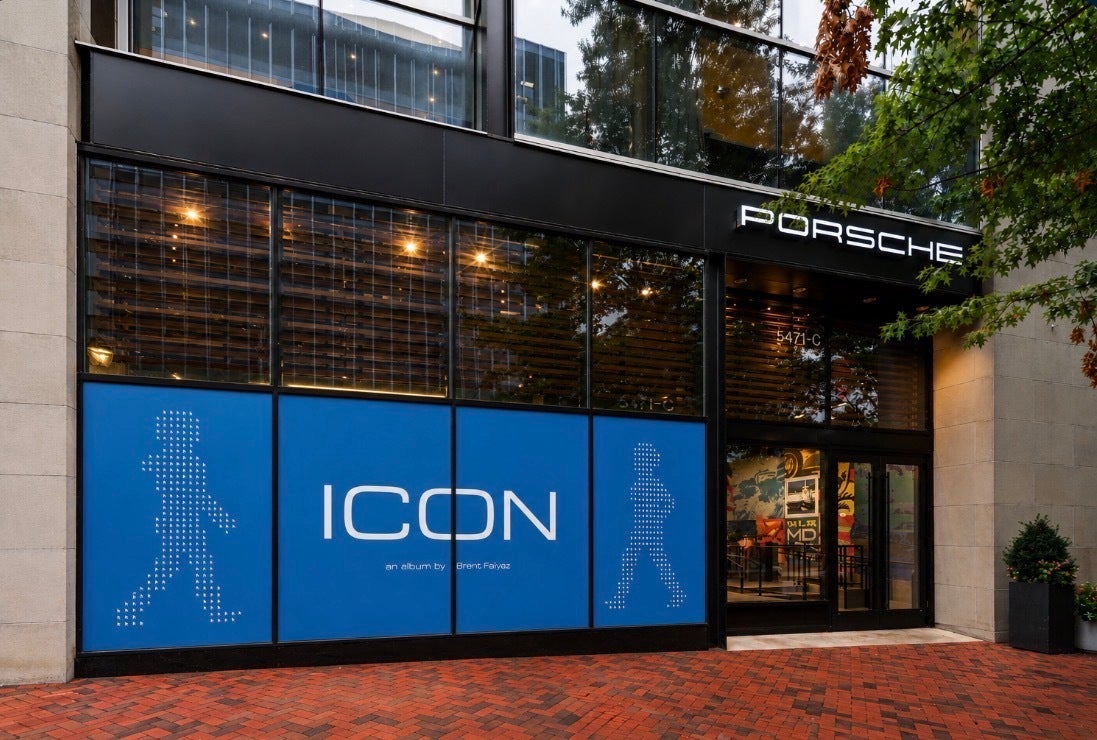 Window Graphics Installation for Luxury Automotive Event Venue in Chevy Chase, MD | Signarama Tysons Corner