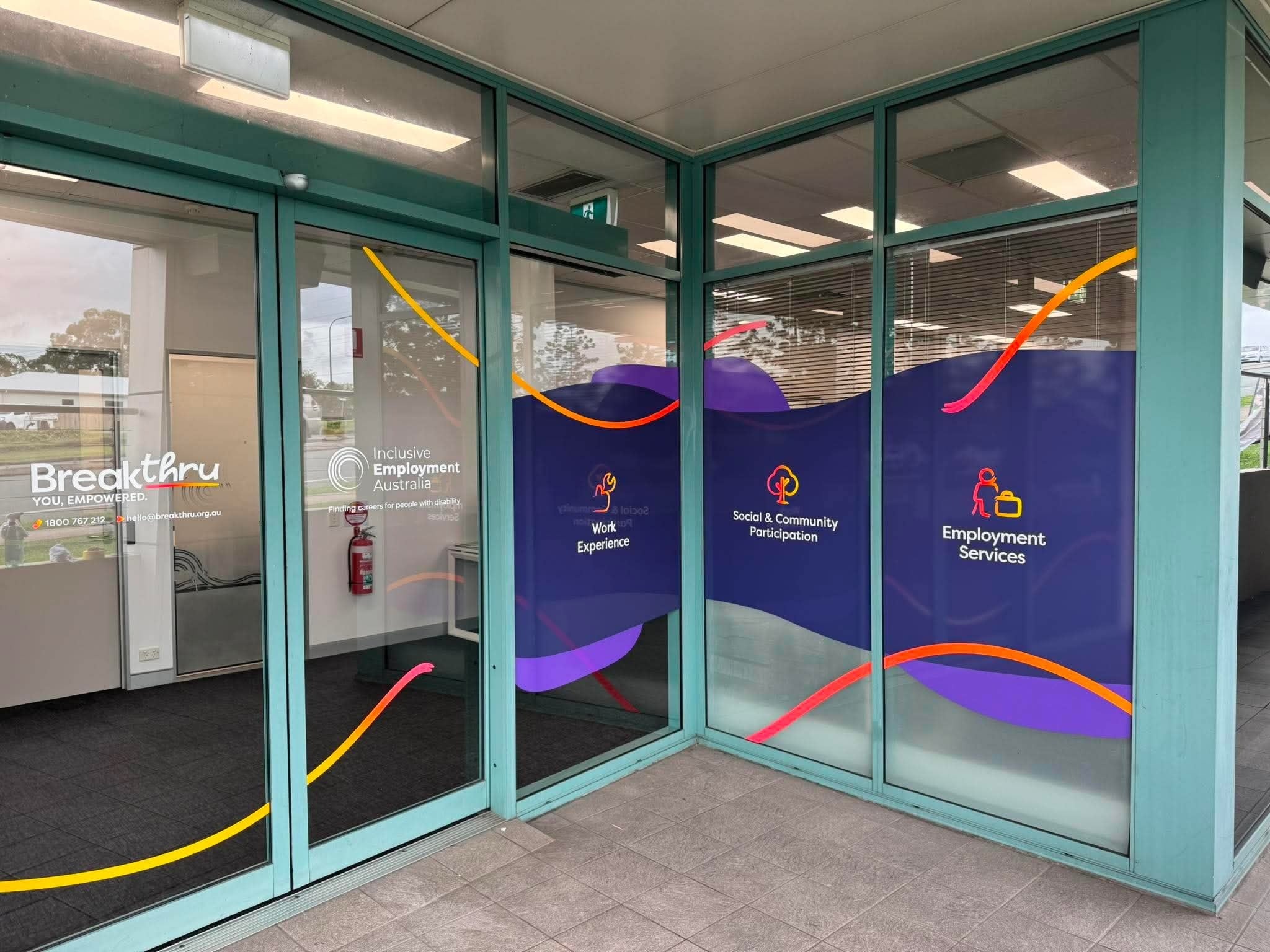 Transforming Breakthru Strathpine with Durable Commercial Window Graphics