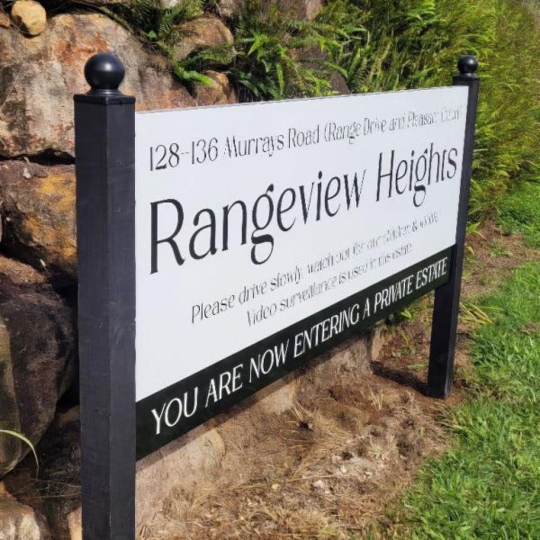 Post and Panel Signage