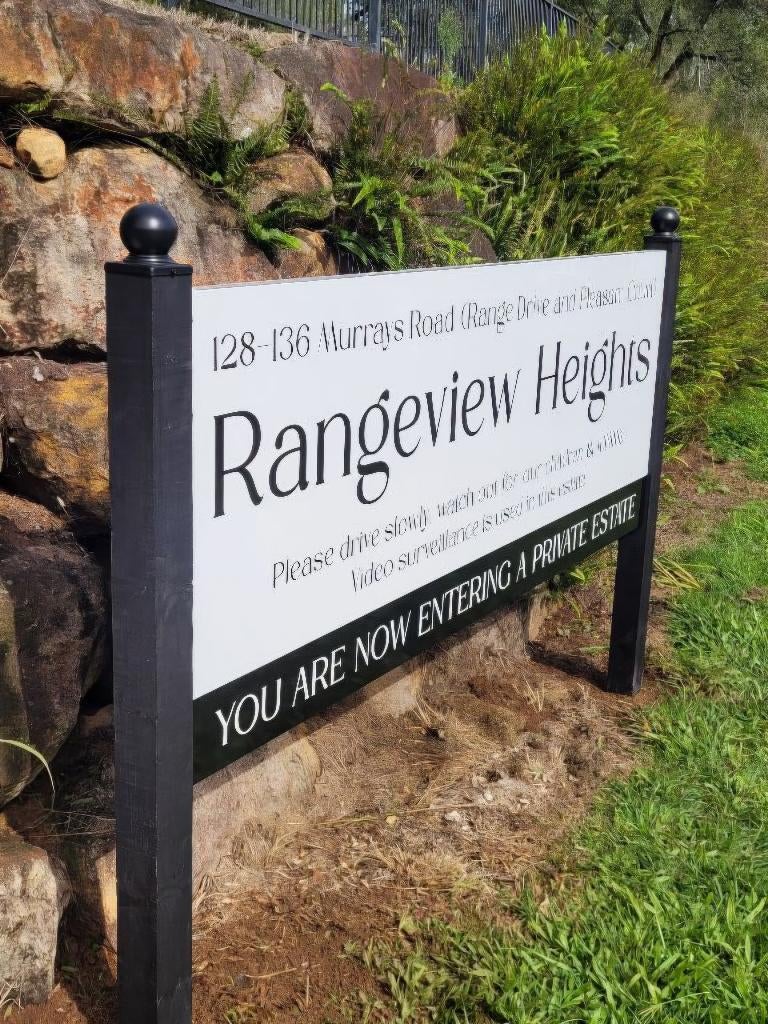 Post and Panel Signage