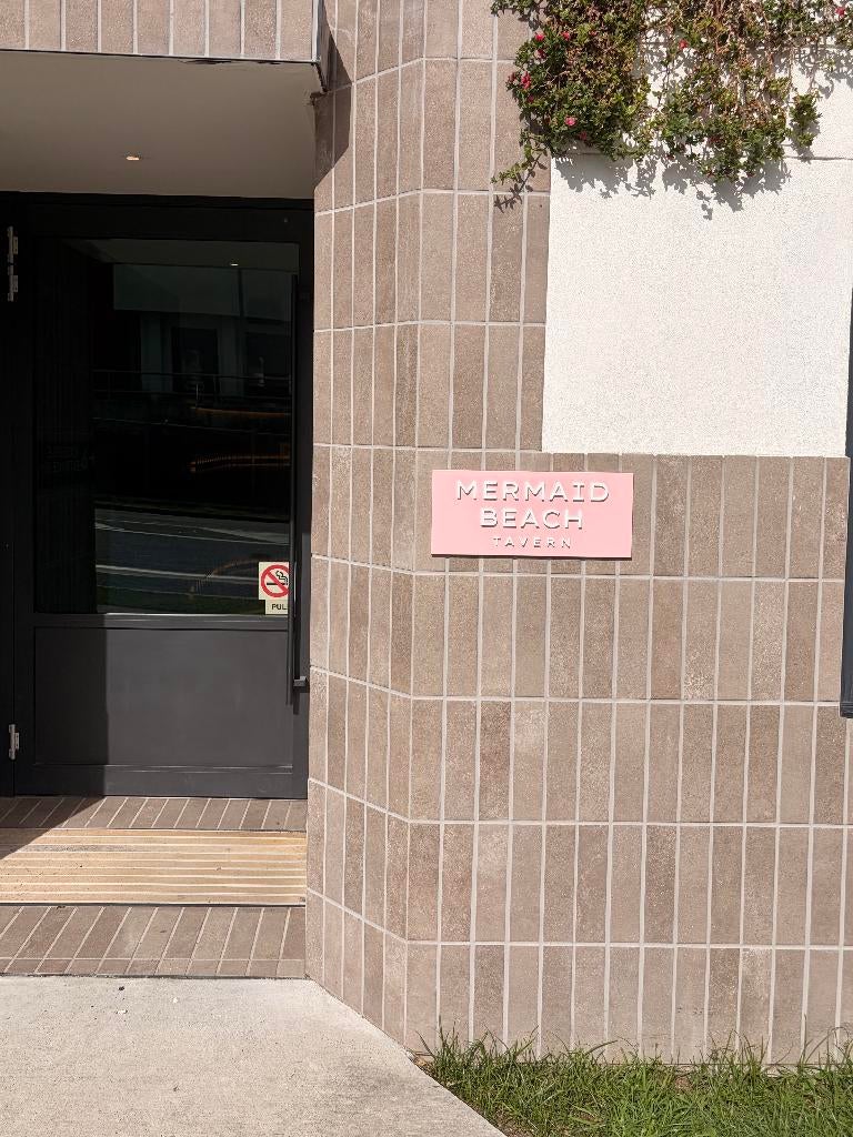 3D entrance sign