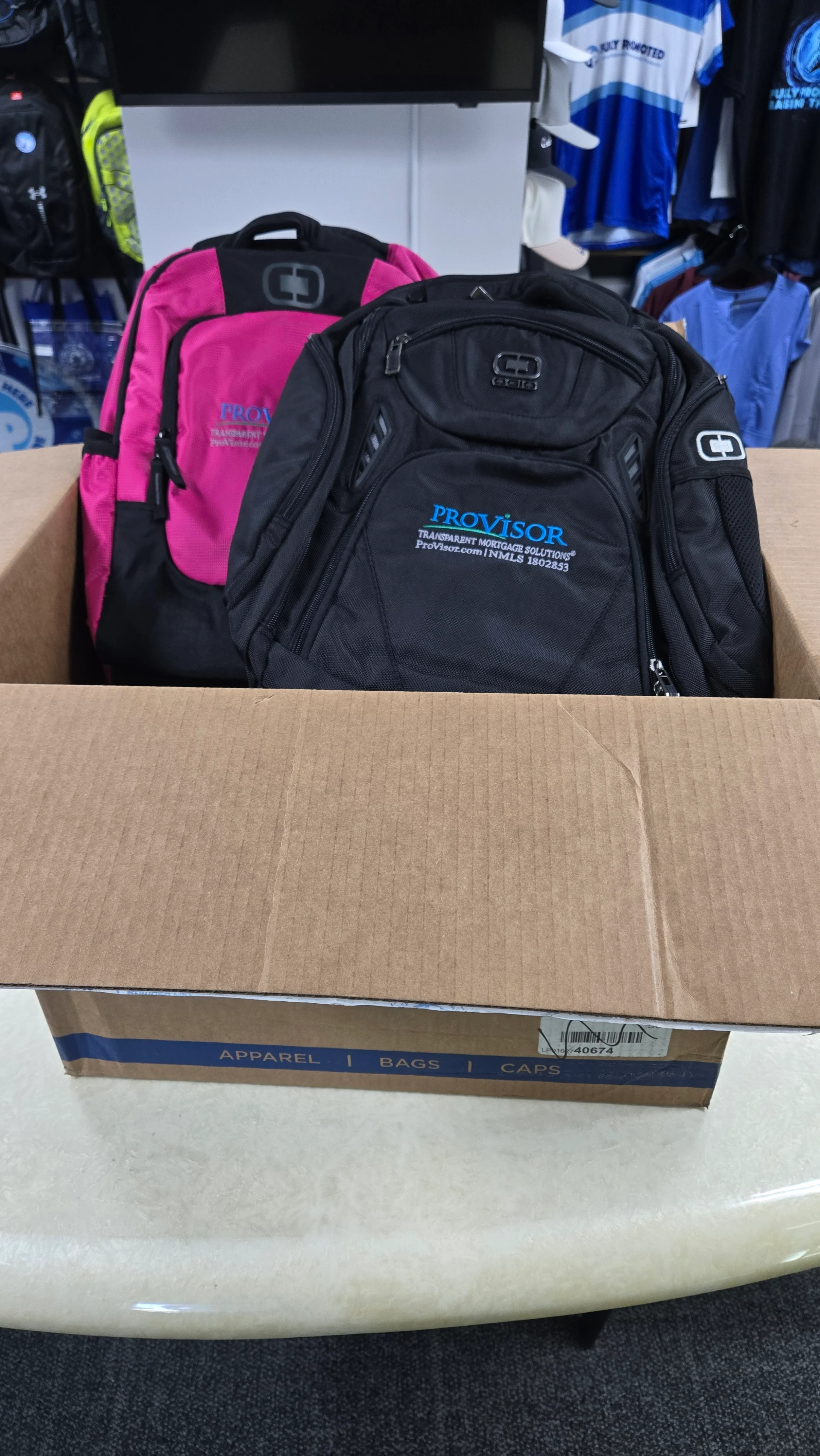 Custom OGIO Backpacks for PROViSOR