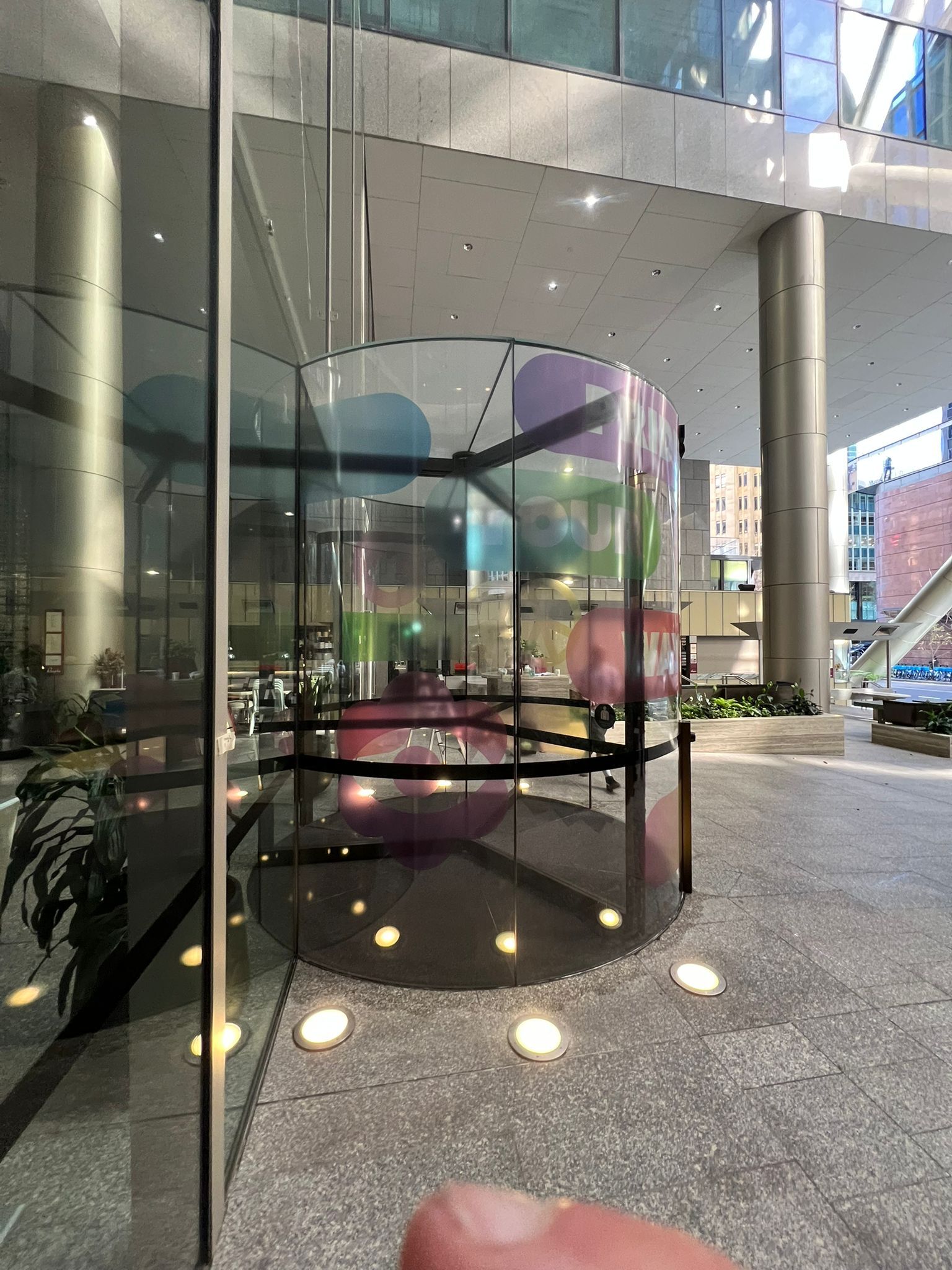 Vinyl graphics for Australian square