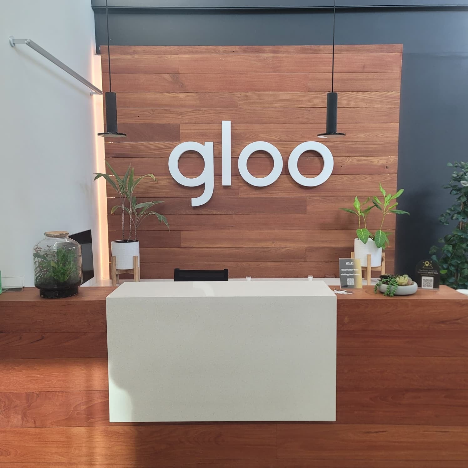 Gloo Interior Office Signage