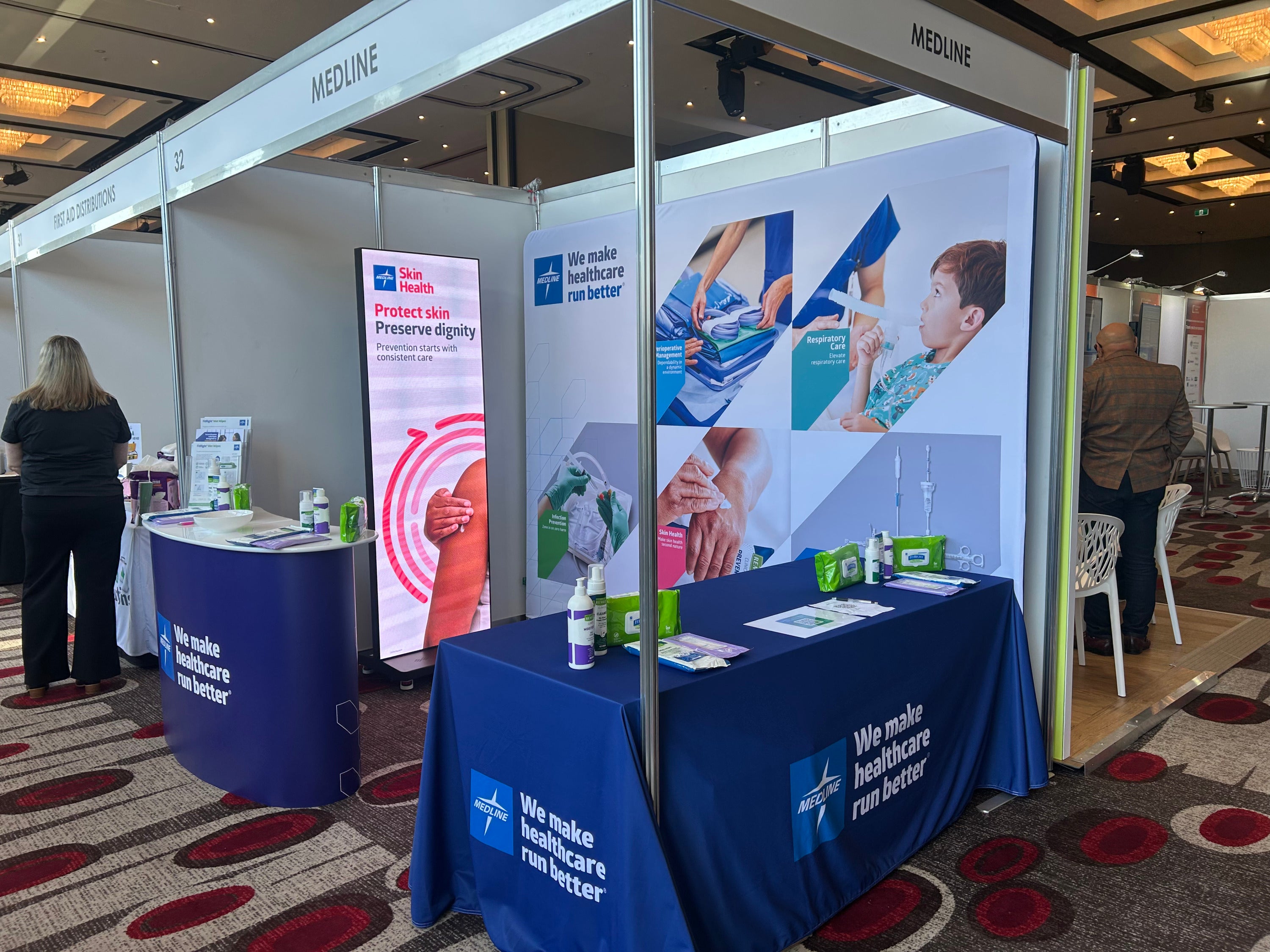 Trade Show Fit-Out for Medline