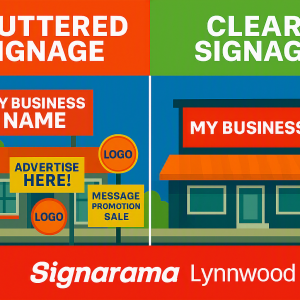 Is Your Sign Getting Lost in the Visual Clutter?