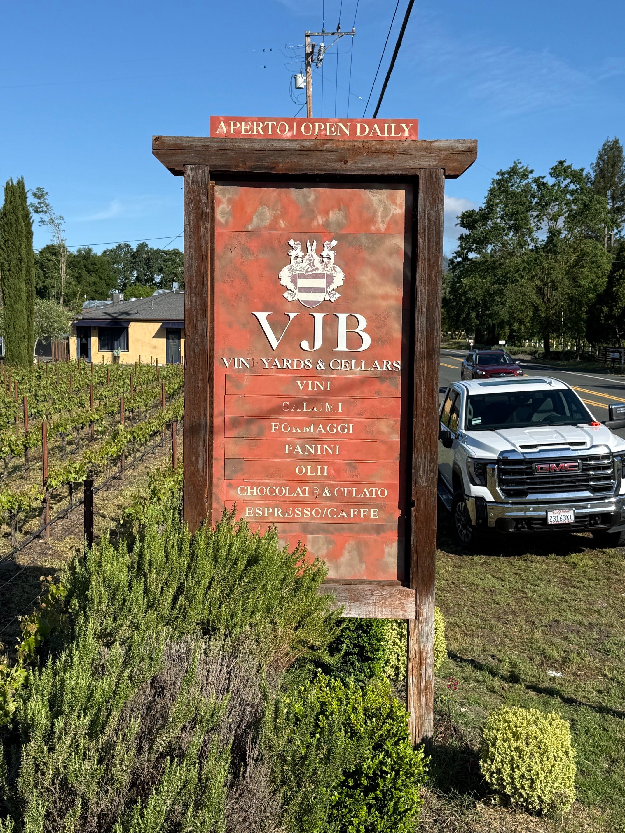 Preserving Tradition While Improving Visibility: A Monument Sign Transformation for VJB Cellars