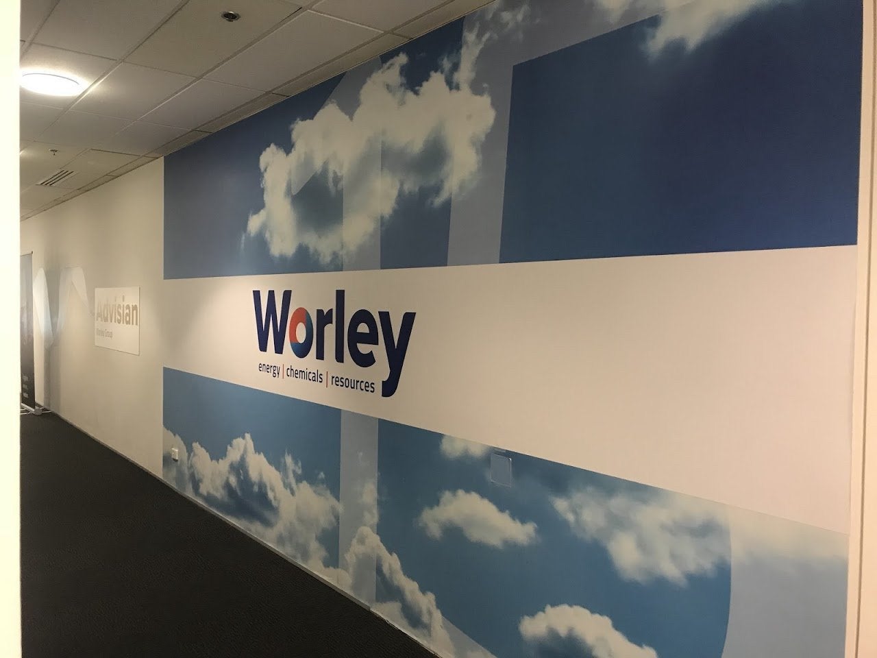 Worley - Wall Graphic