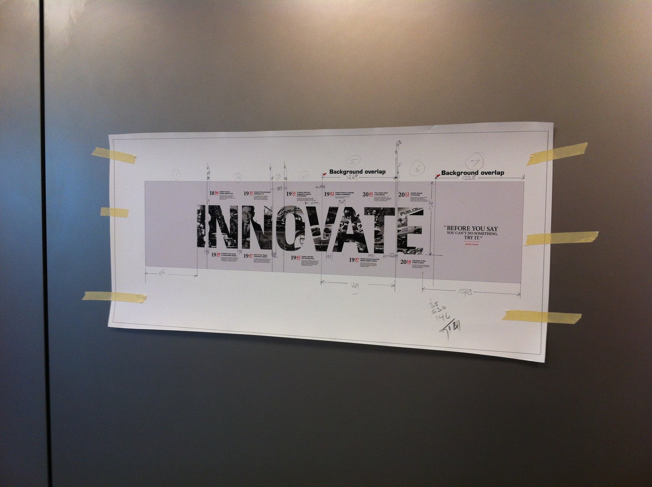 Innovate - Wallgraphics / 3D Lettering