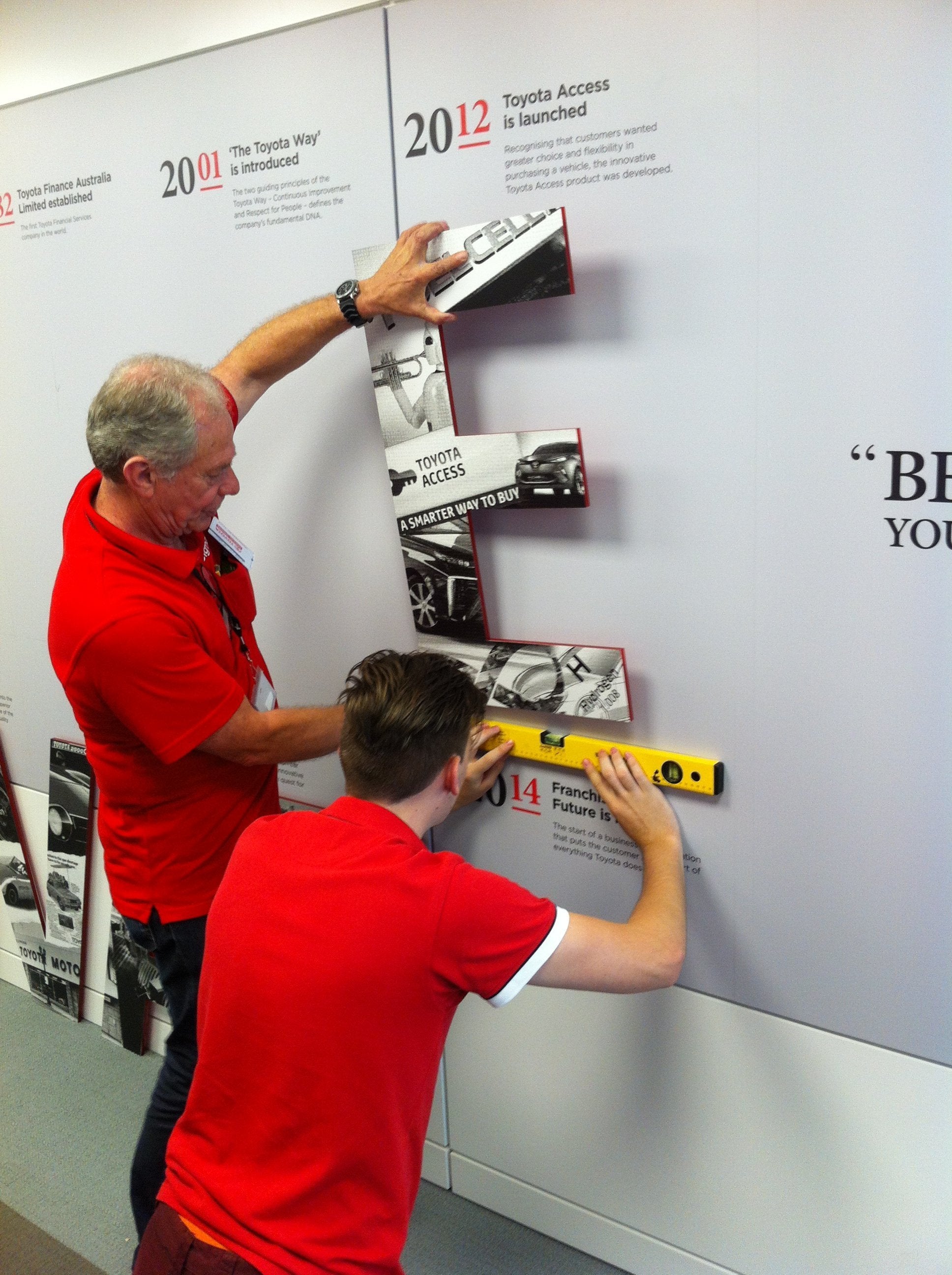 Innovate - Wallgraphics / 3D Lettering