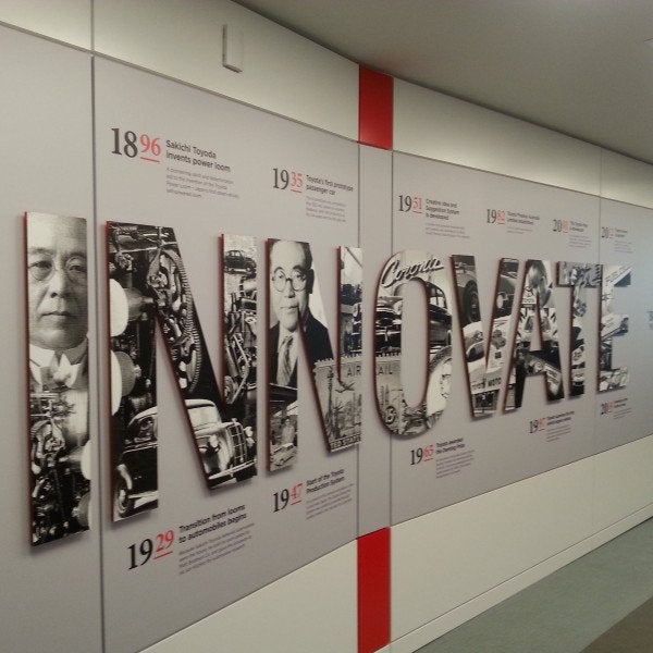 Innovate - Wallgraphics / 3D Lettering