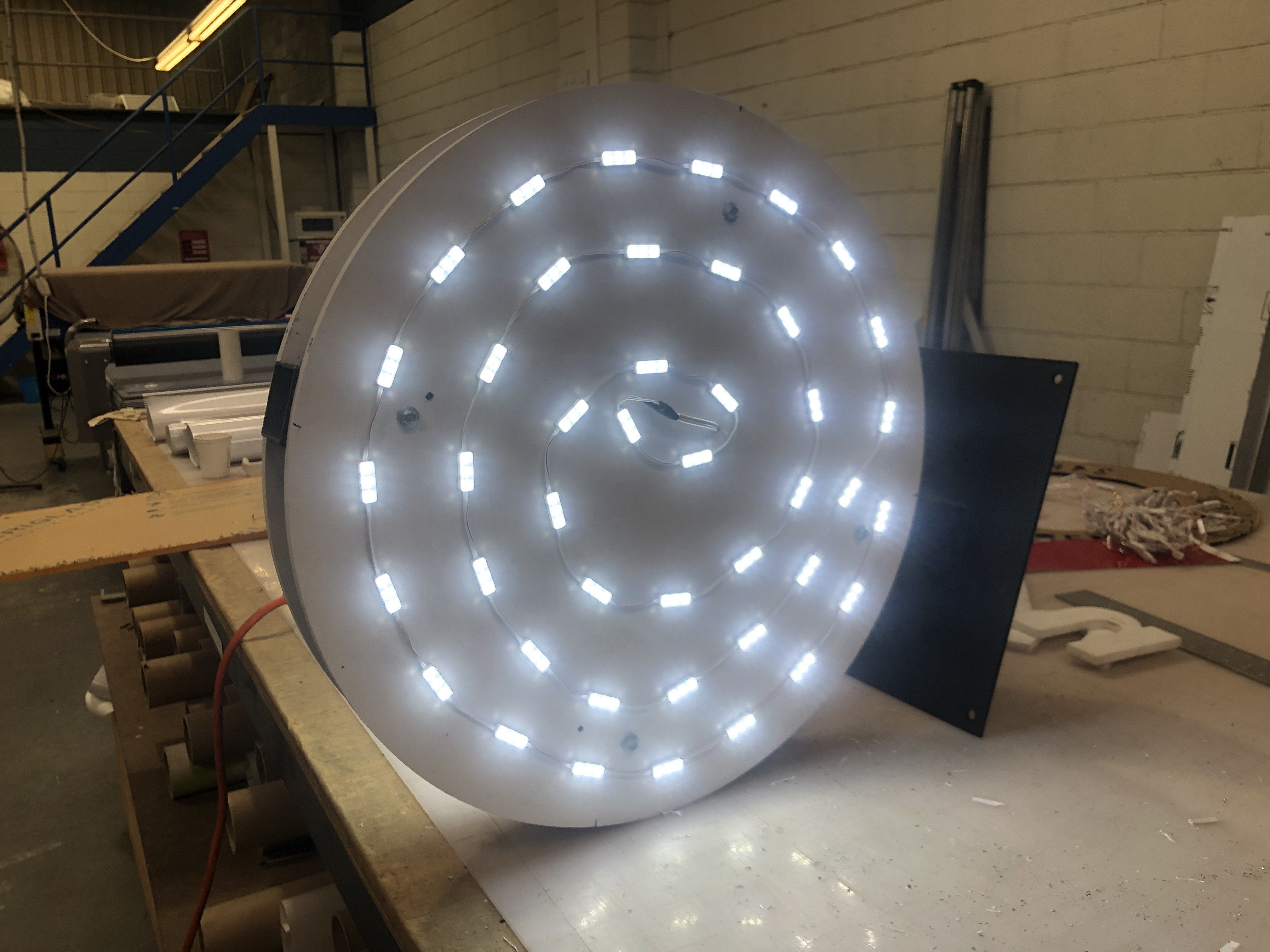 Lollipop LED Sign