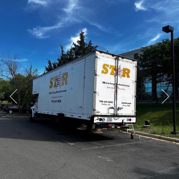 Fleet Vehicle Decals for Star Moving Solutions | Truck Graphics & Branding in Northern Virginia