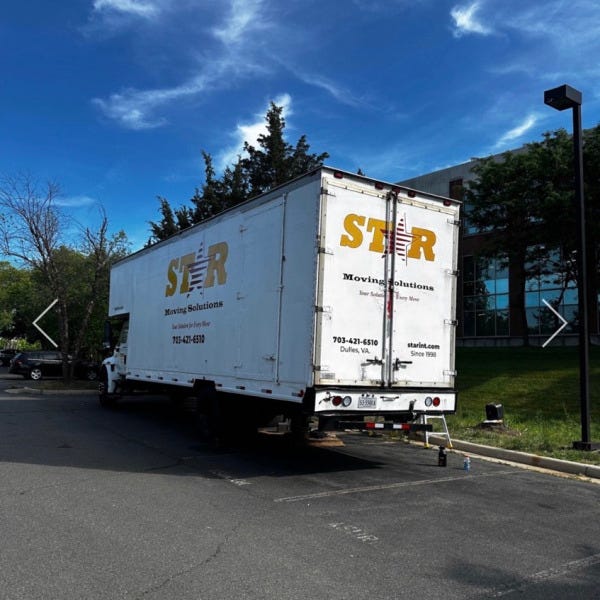 Fleet Vehicle Decals for Star Moving Solutions | Truck Graphics & Branding in Northern Virginia