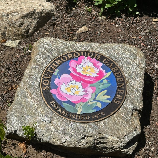 Cast Metal Plaque - Southborough Gardeners (Southborough, MA)