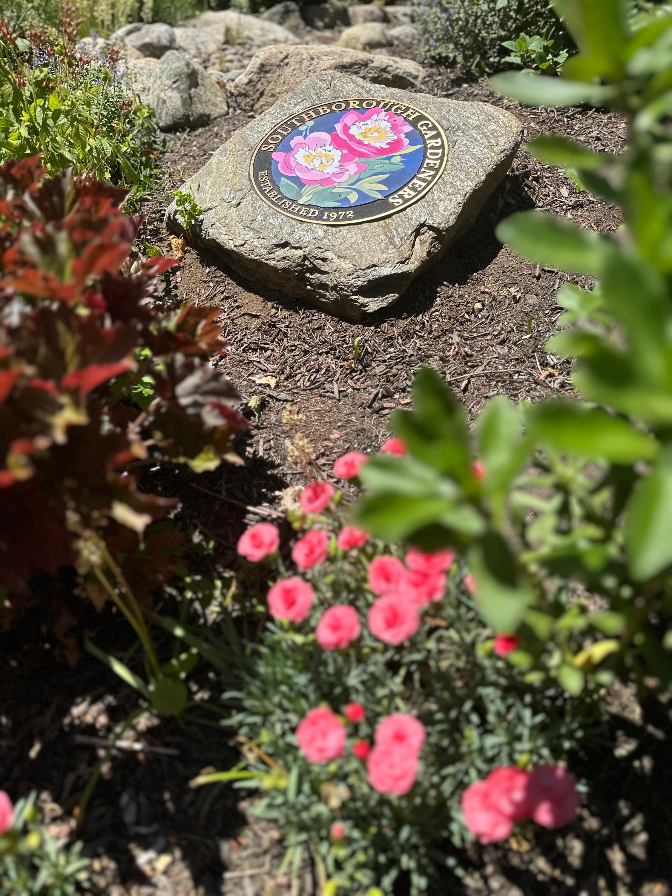 Cast Metal Plaque - Southborough Gardeners (Southborough, MA)