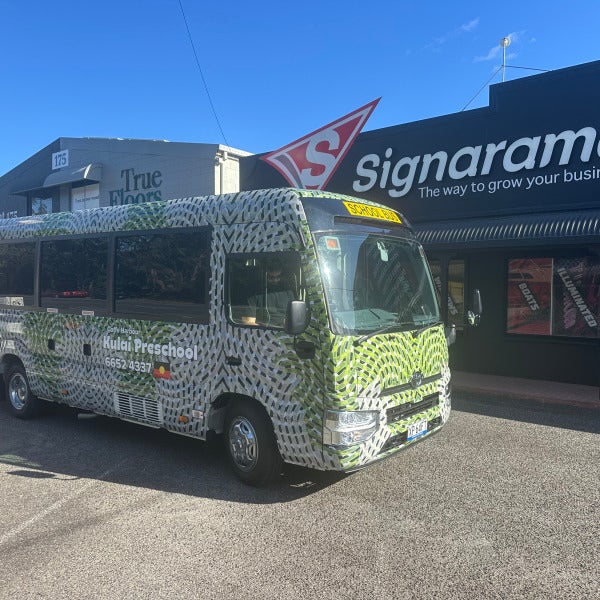 Make Every Journey Count with a Graphic Branded Transporter Bus! 