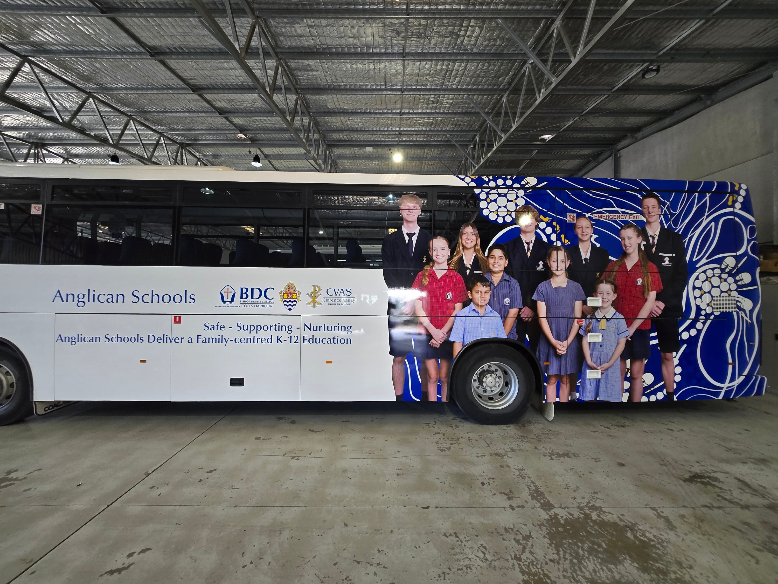 Make Every Journey Count with a Graphic Branded Transporter Bus! 