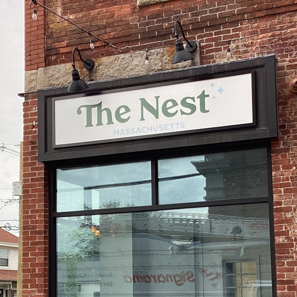 Aluminum Belt Sign - The Nest Massachusetts (Natick, MA)