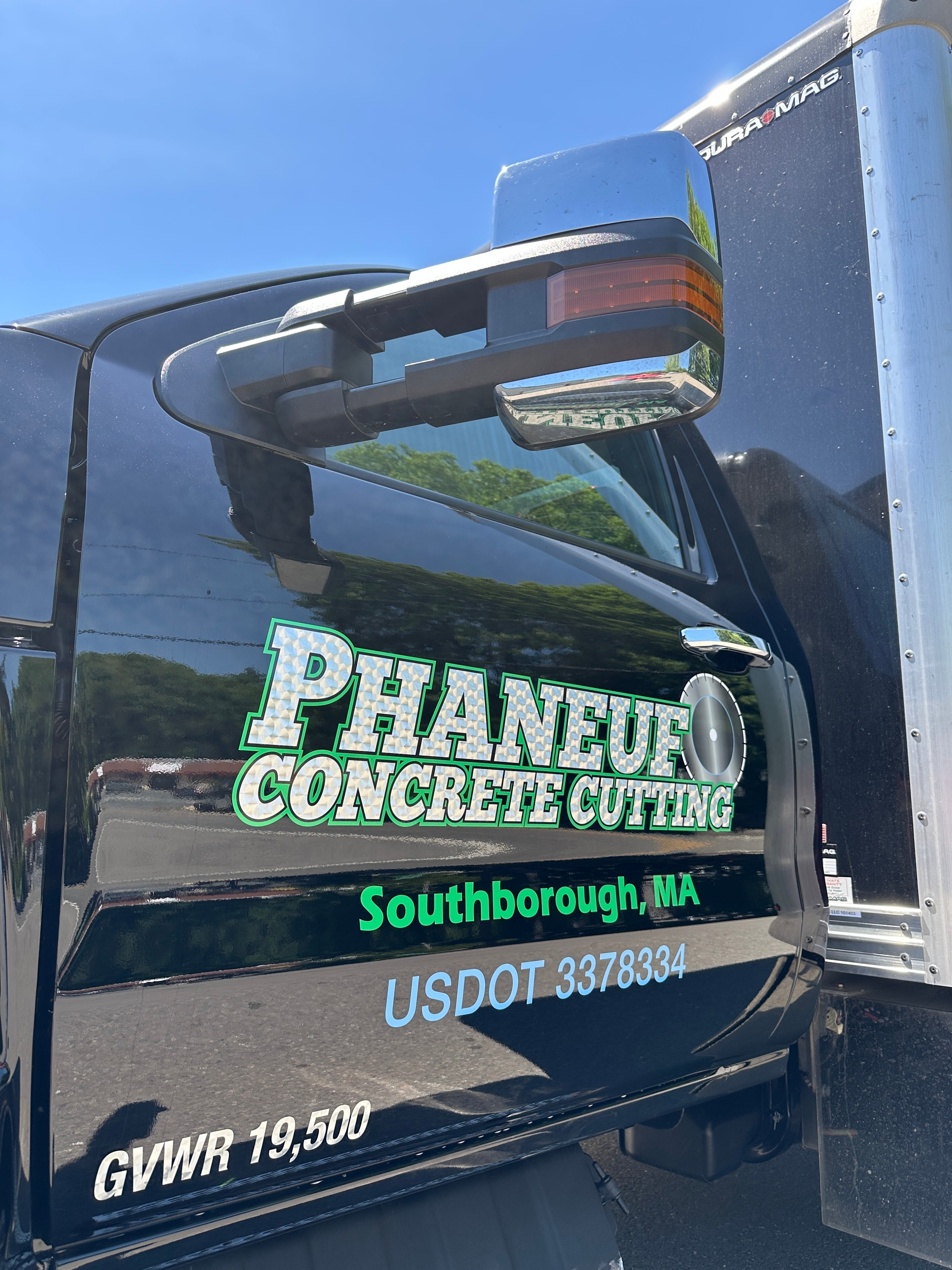 Vehicle Fleet Graphics - Phaneuf Concrete Cutting (Southborough, MA)