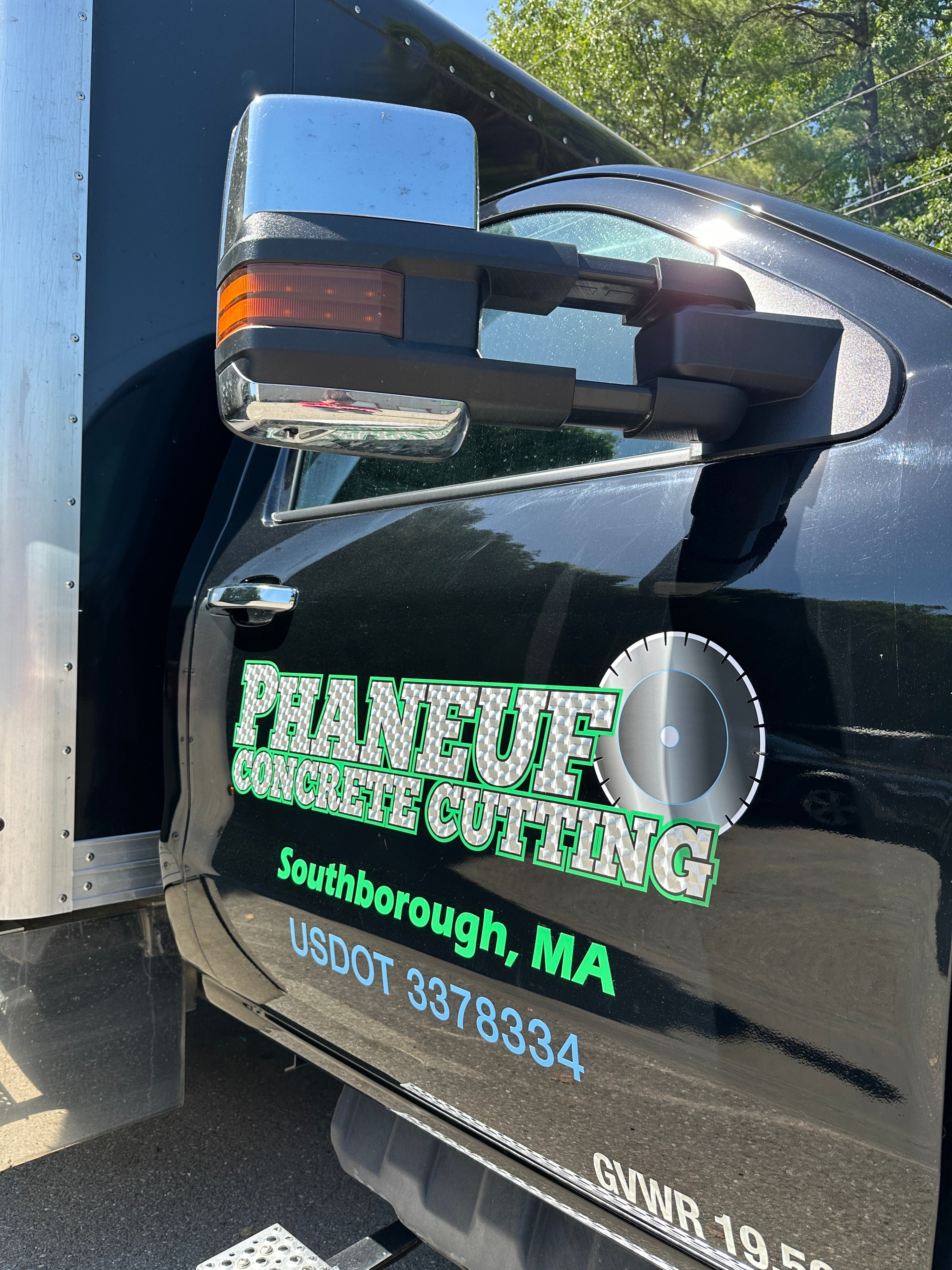 Vehicle Fleet Graphics - Phaneuf Concrete Cutting (Southborough, MA)