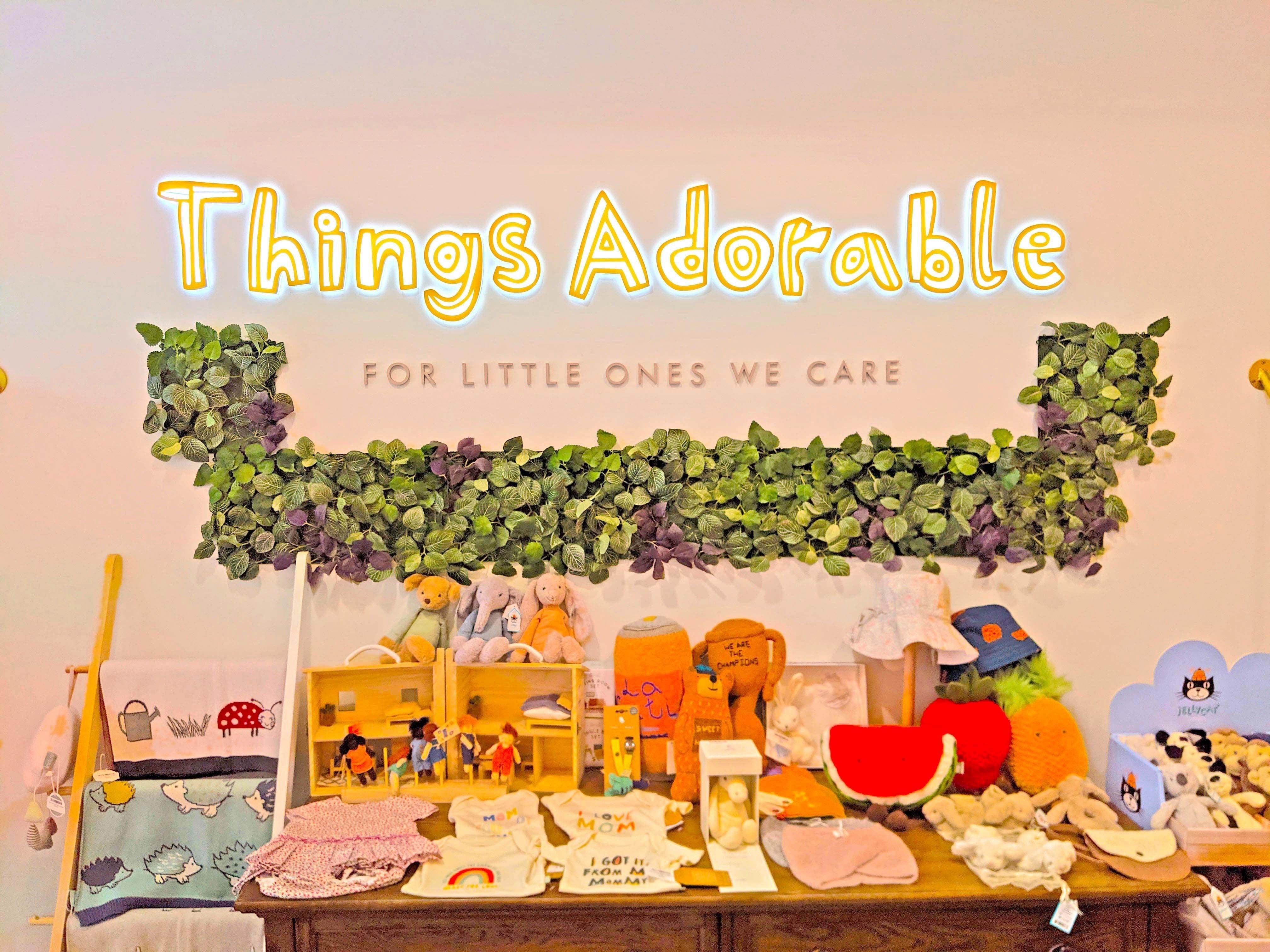 Things Adorable 3D Illuminated Reception Sign
