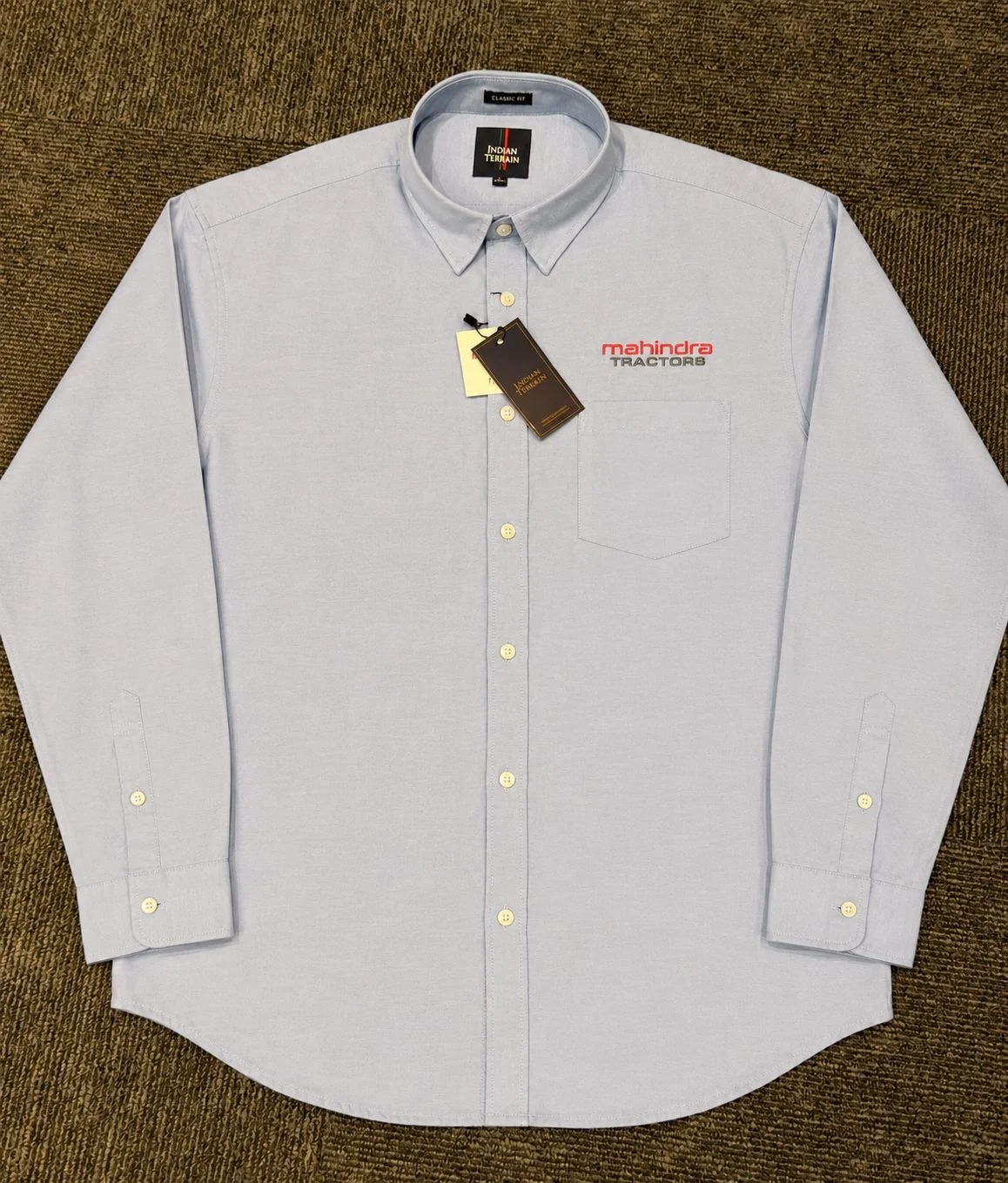 Premium Corporate Uniform Shirts for Mahindra Tractors