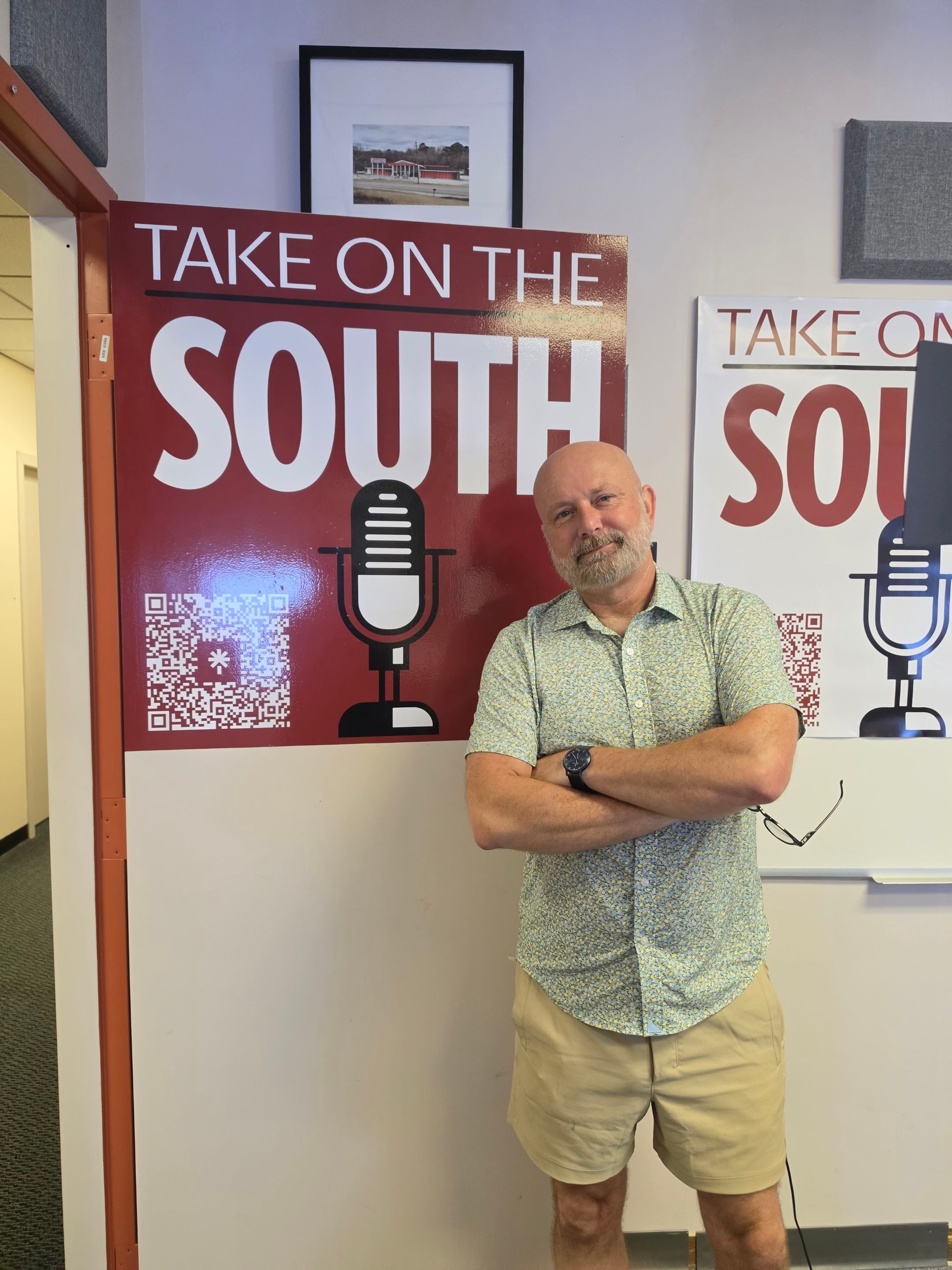 Bringing the Take on the South Podcast Studio to Life with Custom Signage