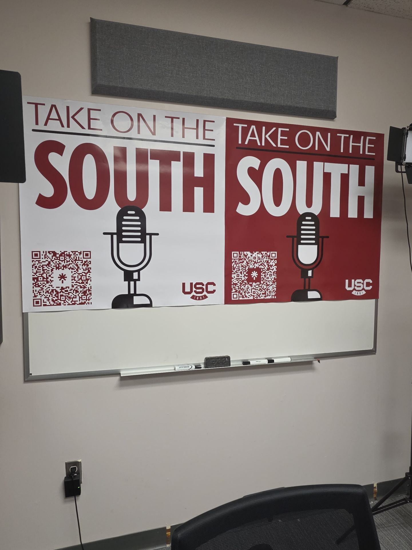 Bringing the Take on the South Podcast Studio to Life with Custom Signage